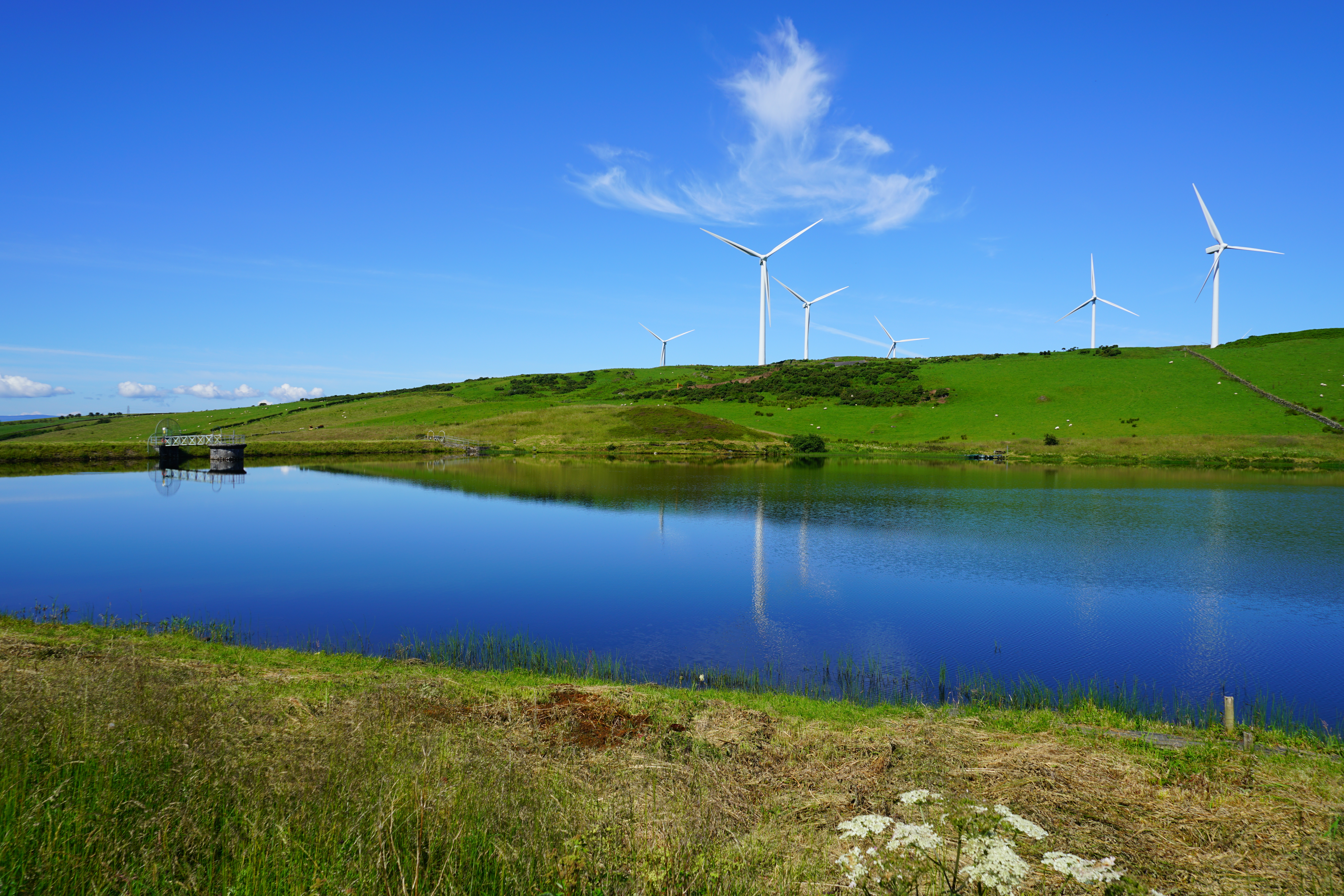 Wind turbines in Scotland